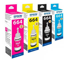 COMBO CARTUCHOS EPSON 664 NEGRO + COLORES ORIGINALES | Mag Computer